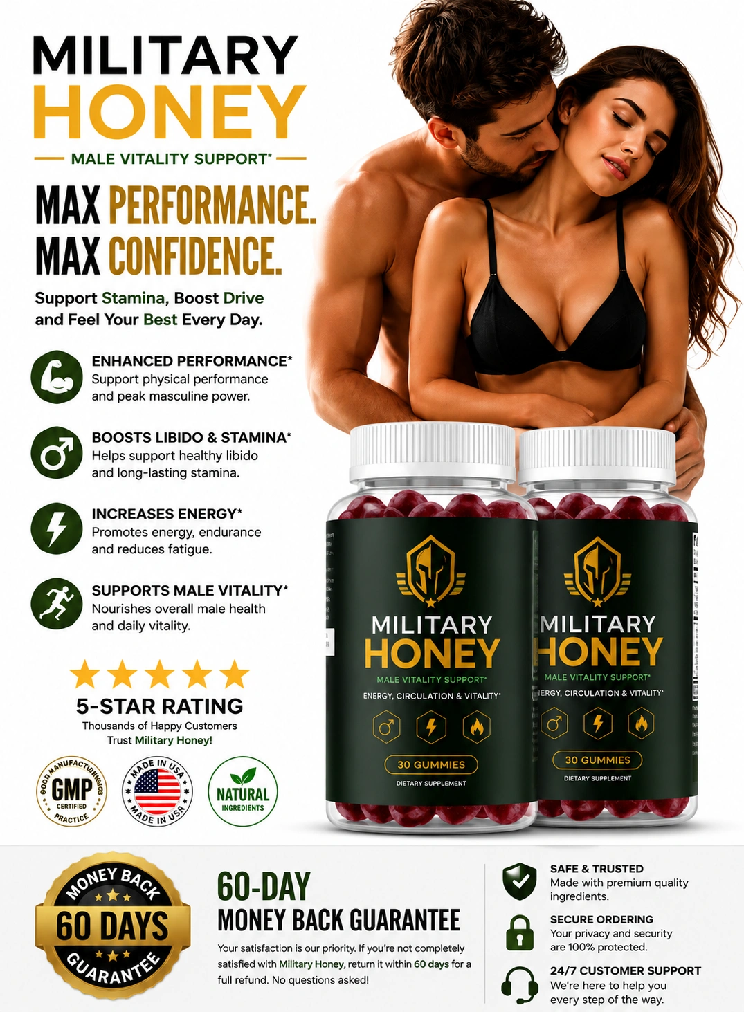Military Honey Boost For Men